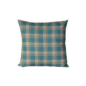 Pillow ta 'barra Chambray